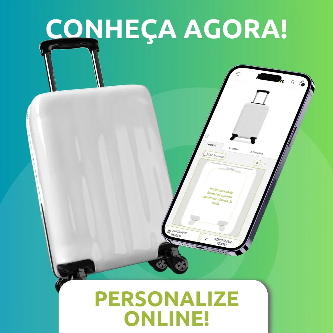 Mala Personalizada - Kameleon - Personalize com seu estilo