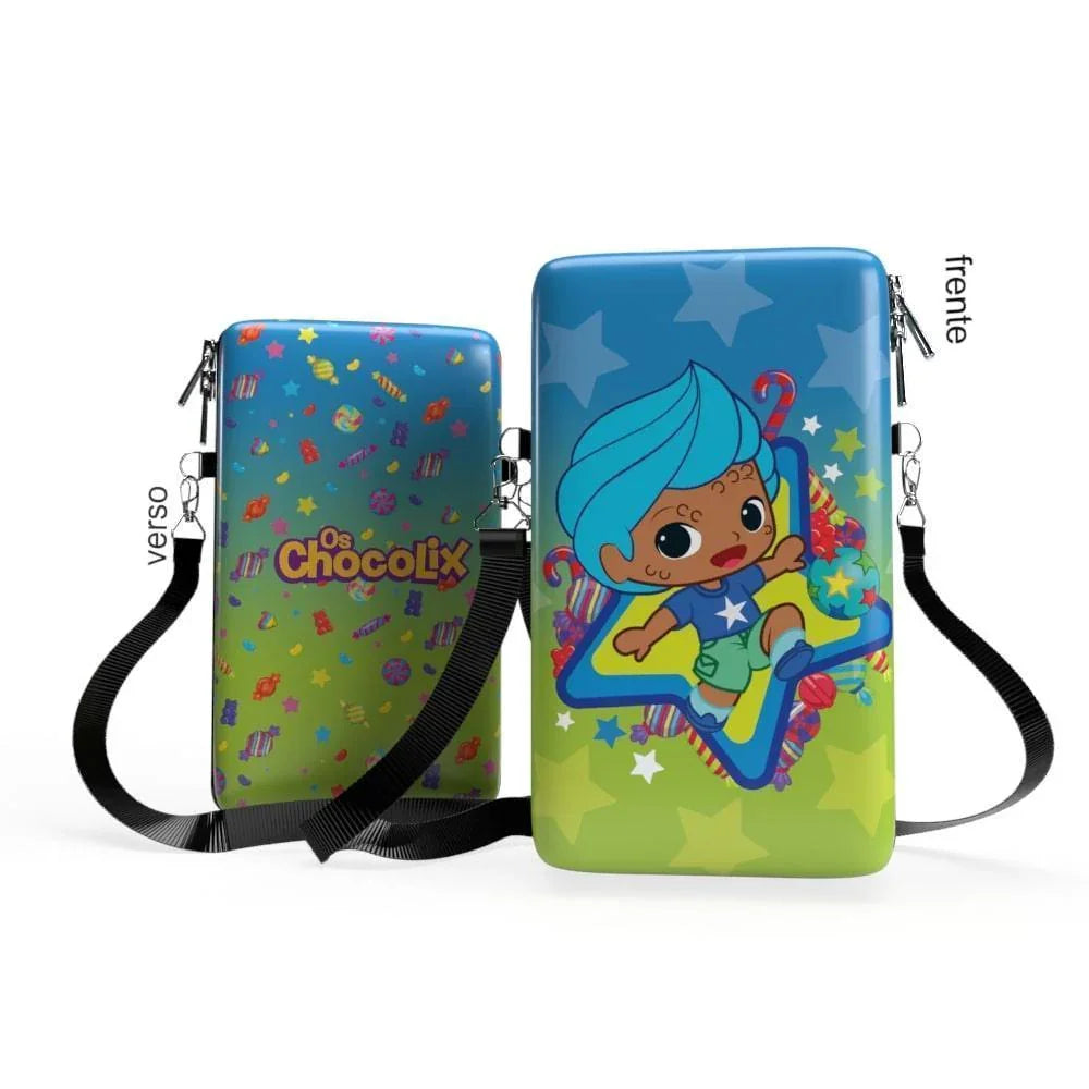 Shoulder Bag P Vertical - Chocolix - Bolsa Pochete Slim Kameleon - Kameleon Bags