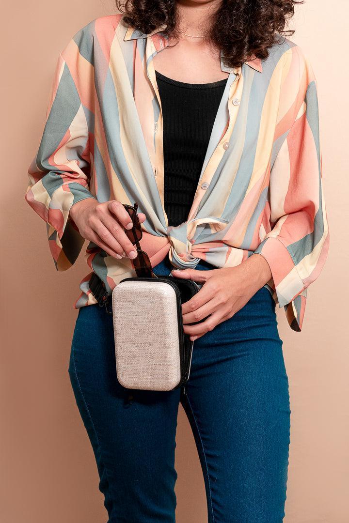 Shoulder Bag P Vertical - Signos Zodíaco Touro - Bolsa Pochete Slim Kameleon - Kameleon Bags