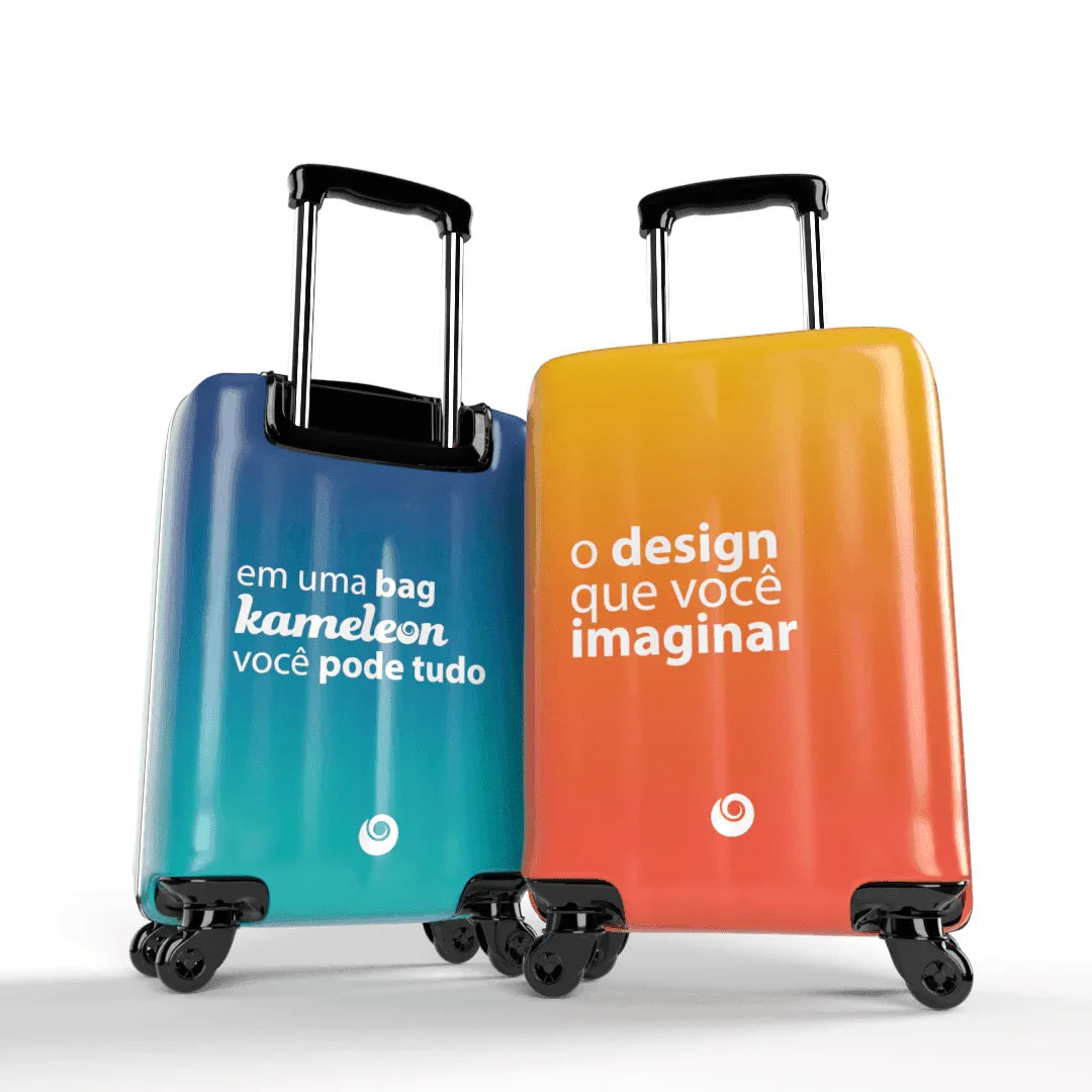 Mala de Bordo Personalizada - Kameleon - Personalize com seu estilo - Kameleon Bags