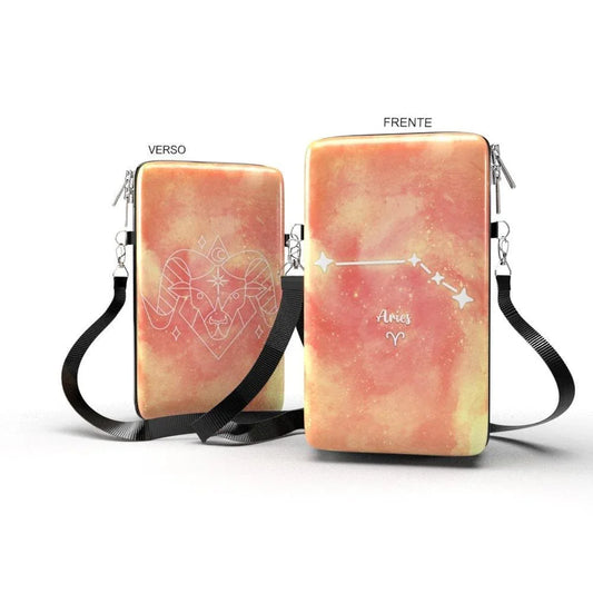 Shoulder Bag P Vertical - Signos Zodíaco Áries - Bolsa Pochete Slim Kameleon - Kameleon Bags
