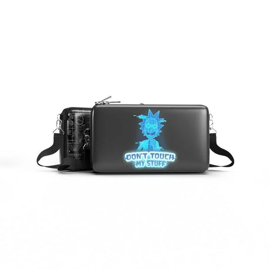 Bolsa Shoulder Bag P Horizontal - Rick and Morty - Pochete Slim Kameleon - Kameleon Bags