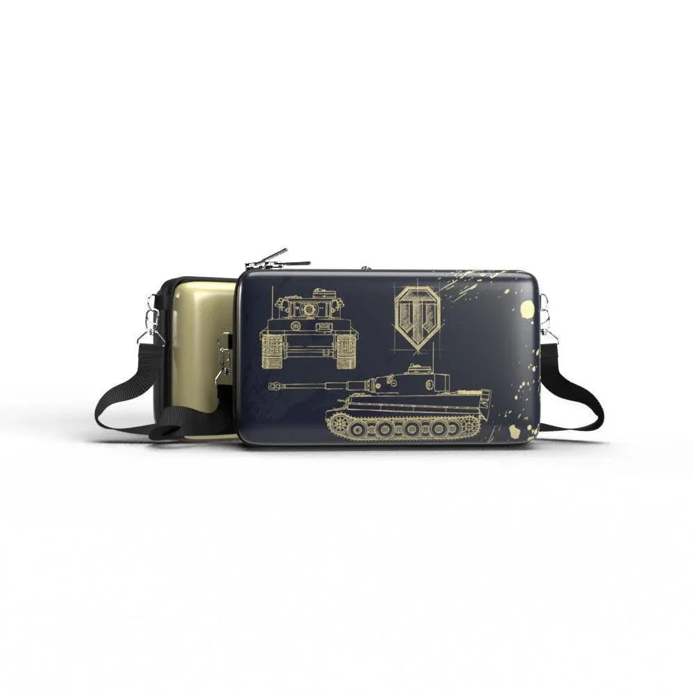 Bolsa Shoulder Bag P Horizontal - World of Tanks - Pochete Slim Kameleon - Kameleon Bags