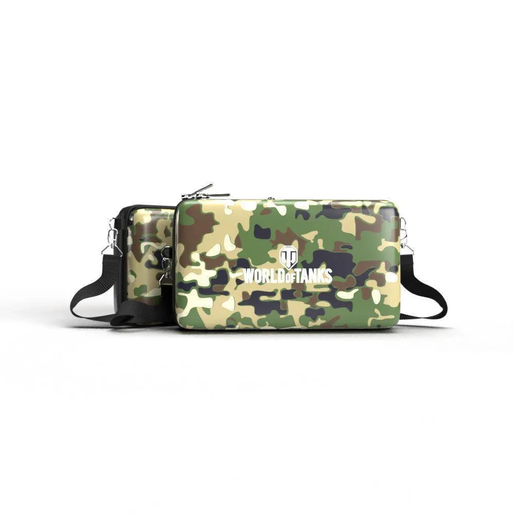Bolsa Shoulder Bag P Horizontal - World of Tanks - Pochete Slim Kameleon - Kameleon Bags