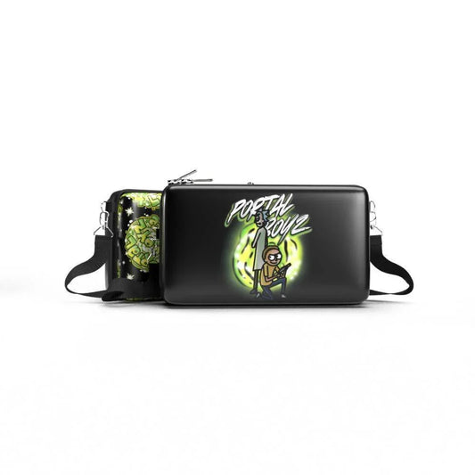 Bolsa Shoulder Bag P Horizontal - Rick and Morty - Pochete Slim Kameleon - Kameleon Bags