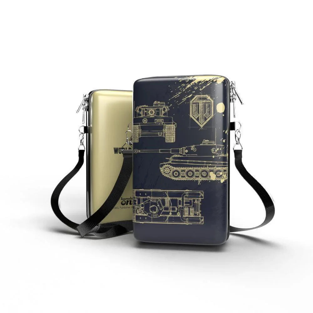 Bolsa Shoulder Bag P Vertical - World of Tanks - Pochete Slim Kameleon - Kameleon Bags