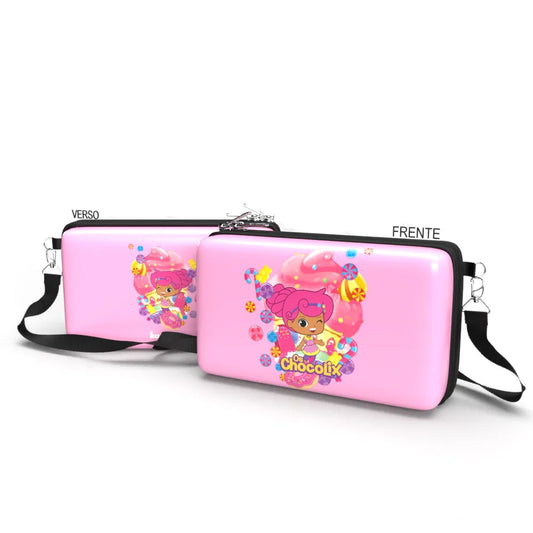 Bolsa Shoulder Bag P Horizontal - Chocolix - Pochete Slim Kameleon