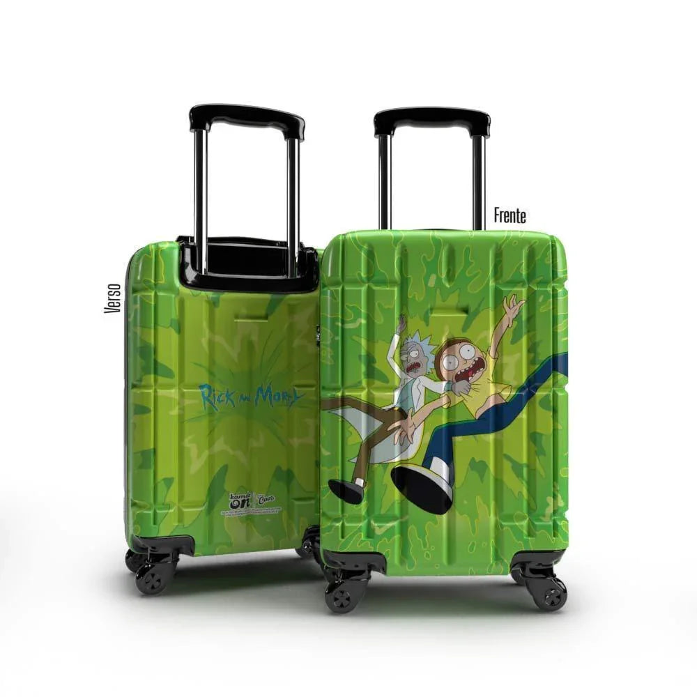 Mala de Viagem Personalizada Rick and Morty Kameleon - Kameleon Bags