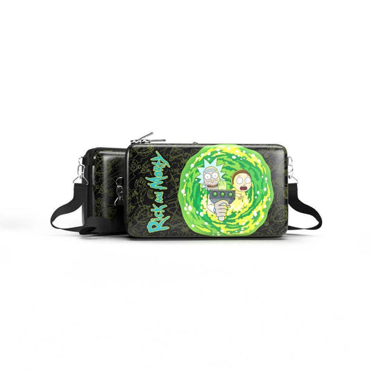 Bolsa Shoulder Bag P Horizontal - Rick and Morty - Pochete Slim Kameleon - Kameleon Bags