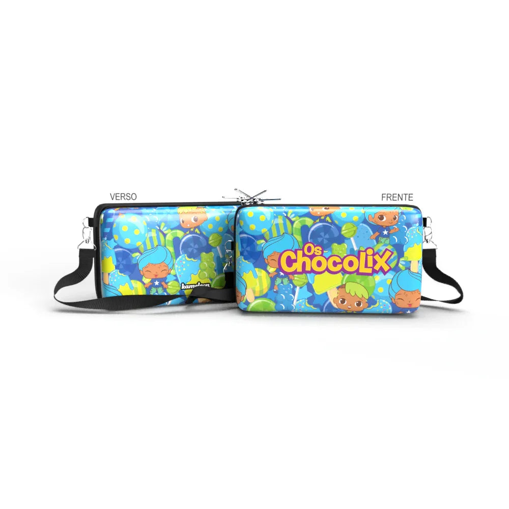 Bolsa Shoulder Bag P Horizontal - Chocolix - Pochete Slim Kameleon