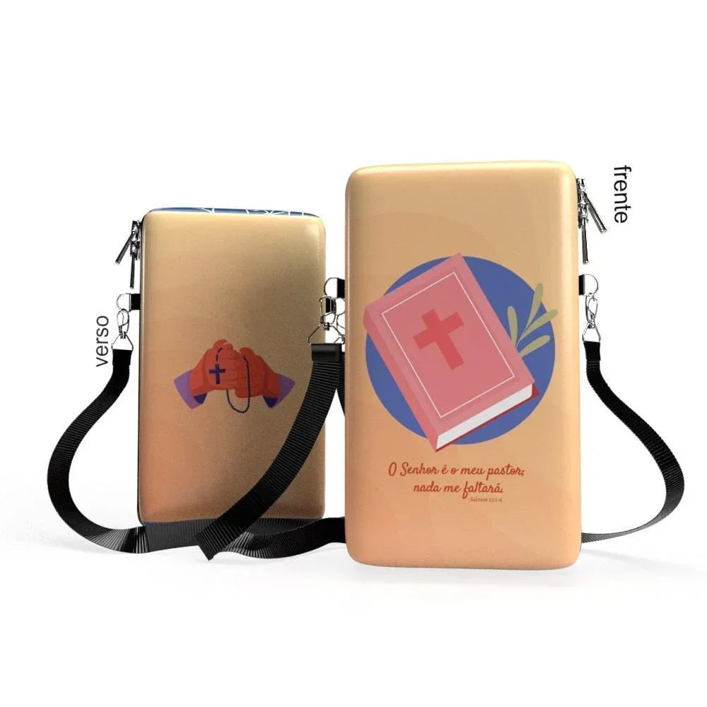 Shoulder Bag P Vertical - Religião - Bolsa Pochete Slim - Kameleon - Kameleon Bags