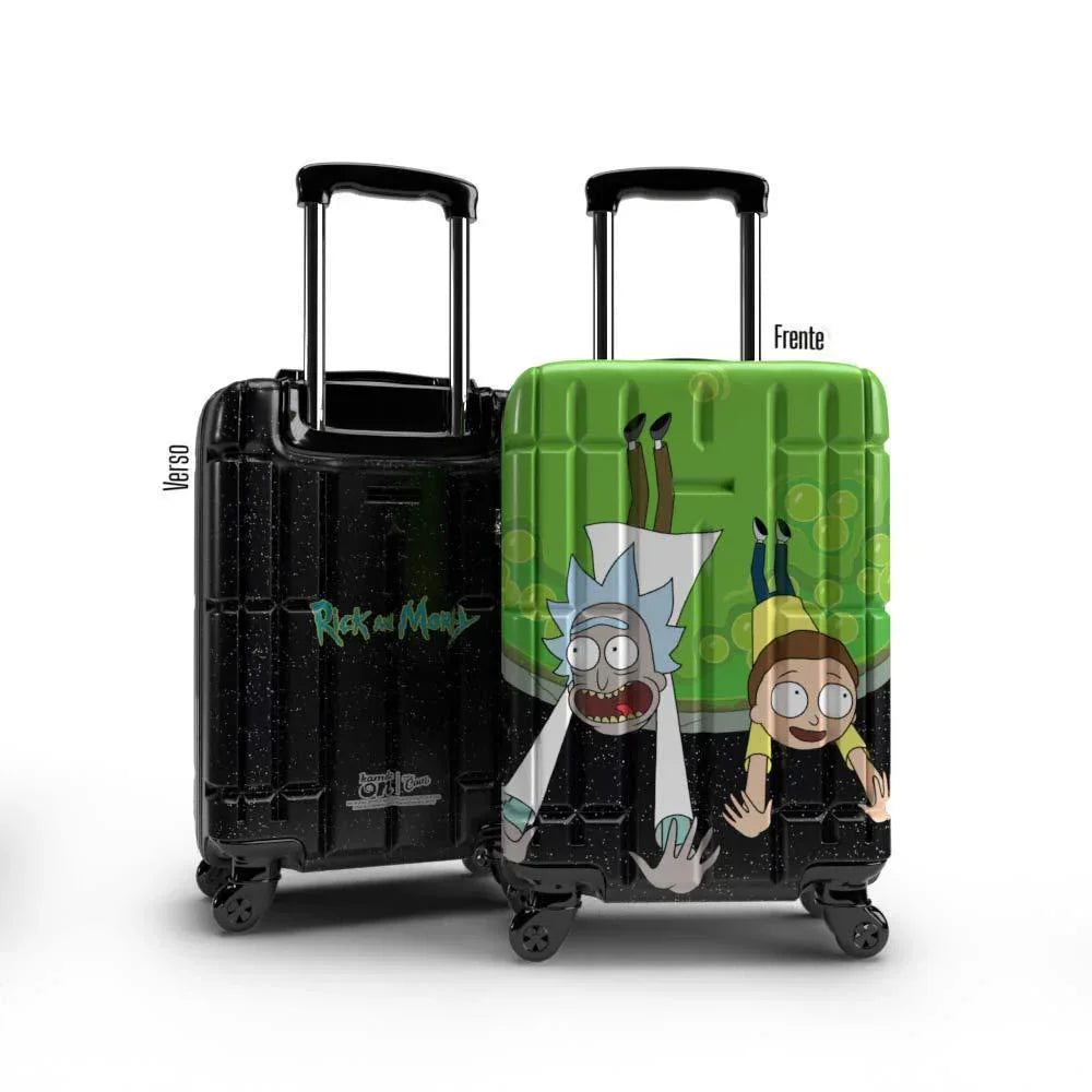 Mala de Viagem Personalizada Rick and Morty Kameleon - Kameleon Bags