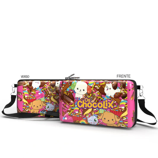 Bolsa Shoulder Bag P Horizontal - Chocolix - Pochete Slim Kameleon
