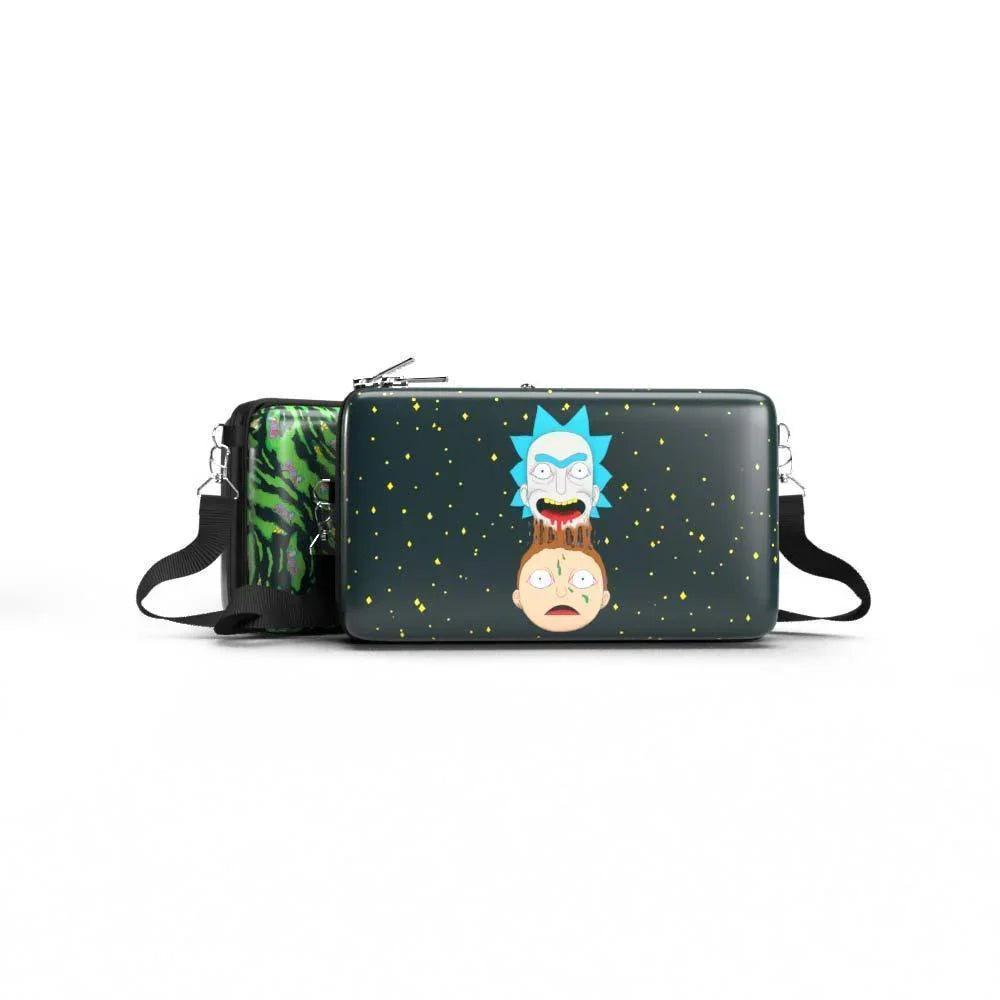 Bolsa Shoulder Bag P Horizontal - Rick and Morty - Pochete Slim Kameleon - Kameleon Bags