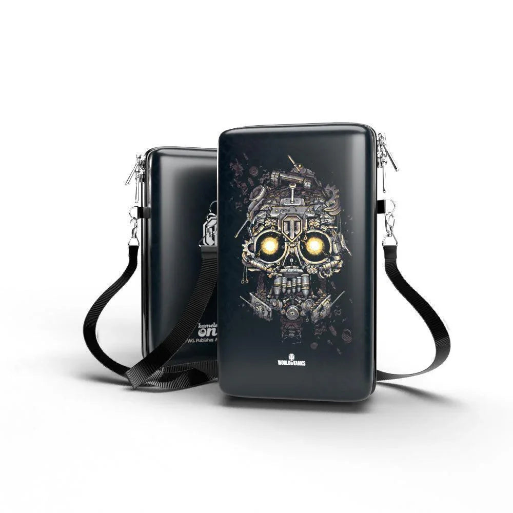 Bolsa Shoulder Bag P Vertical - World of Tanks - Pochete Slim Kameleon - Kameleon Bags