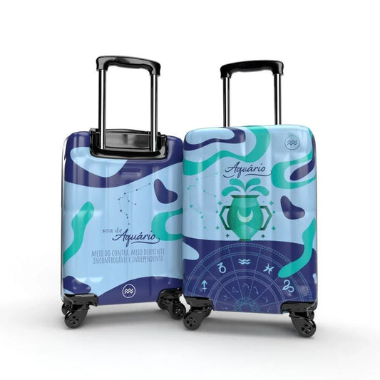 Mala de Bordo Signos Zodíaco Aquário Kameleon - Kameleon Bags