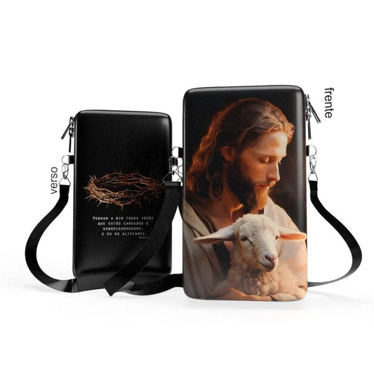 Shoulder Bag P Vertical - Religião - Bolsa Pochete Slim - Kameleon - Kameleon Bags