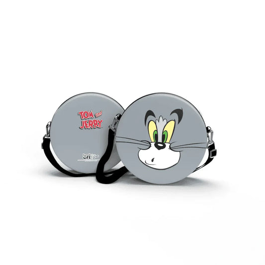 Bolsa Shoulder Bag Tom and Jerry Redonda - Pochete Slim Kameleon - Kameleon Bags