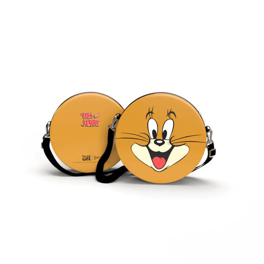 Bolsa Shoulder Bag Tom and Jerry Redonda - Pochete Slim Kameleon - Kameleon Bags